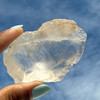 White Topaz Natural Rough VVS Clarity 372 Carat Earth-mined Gemstone Uncut Raw Rock