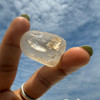 White Topaz Natural Rough VVS Clarity 108 Carat Earth-mined Gemstone Uncut Raw Rock