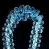 Topaz Natural Drop Briolette Cut 12x8-8x6mm Top Sky Blue Exceptional Quality Drilled Loose Gemstone