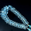 Topaz Natural Drop Briolette Cut 12x8-8x6mm Top Sky Blue Exceptional Quality Drilled Loose Gemstone