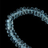 Topaz Natural Drop Briolette Cut 6x4mm Top Sky Blue Topaz FL Clarity Drilled Loose Gemstone