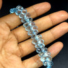 Topaz Natural Drop Briolette Cut Top Sky Blue Topaz 9x6,8x6mm Exceptional Quality Drilled Loose Gemstone
