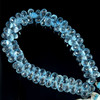 Topaz Natural Drop Briolette Cut 10x6,9x6mm Top Sky Blue Topaz Exceptional Quality Side Drill Loose Gemstone