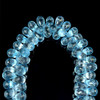 Topaz Natural Drop Briolette Cut 10x6,9x6mm Top Sky Blue Topaz Exceptional Quality Drilled Loose Gemstone