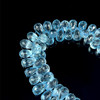 Topaz Natural Drop Briolette Cut 11x10-8x5mm Top Sky Blue Topaz Exceptional Quality Drilled Loose Gemstone