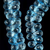 Natural Topaz Drop Briolette Cut 13x8-10x6mm Top Sky Blue Topaz Exceptional Quality Drilled Loose Gemstone