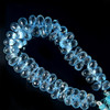Natural Topaz Drop Briolette Cut 13x8-10x6mm Top Sky Blue Topaz Exceptional Quality Drilled Loose Gemstone