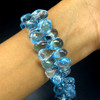 Natural Topaz Drop Briolette Cut 13x8-10x6mm Top Sky Blue Topaz Exceptional Quality Drilled Loose Gemstone