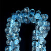 Topaz Natural Drop Briolette Cut 13x9-9x7mm Top Sky Blue Topaz Exceptional Quality Drilled Loose Gemstone