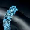 Topaz Natural Drop Briolette Cut 12x6-9x6mm Top Sky Blue Topaz Exceptional Quality Drilled Loose Gemstone