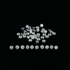 Diamonds Natural 50 pcs SI-I Clarity Round 2mm Brilliant Full Cut GHI Color Loose Diamant for Setting in Rings & Earrings