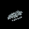 Diamonds Natural 60 pcs Round 2.20mm Brilliant Full Cut SI-I Clarity GHI Color Loose Diamonds