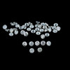 Diamonds Natural 43 pcs Round 2.10mm Brilliant Full Cut SI-I Clarity GHI Color Loose Diamant for Setting in Rings & Earrings