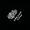 Diamonds Natural 2.10mm Round Brilliant Full Cut 50 pcs SI-I Clarity GHI Color Loose Diamonds