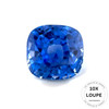 Blue Sapphire Natural Cushion Facet Cut VVS Clarity Royal Blue Color Loose September Birthstone Gemstone