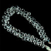 Natural Aquamarine Gemstone | Briolette Cut Pear Shape | 8x6mm | Baby Blue Color | 64 Pcs 51 Carats | VVS Clarity | March Birthstone | Drilled Beads for Jewelry Making