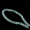 Aquamarine Natural Drop 6x4mm Briolette Cut Aqua Sky Blue Color VS Clarity Drill Gemstone