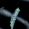 Aquamarine Natural Drop 5x3-9x6mm Briolette Cut VS Clarity Aqua Sky Blue Color Side Drill Gemstone