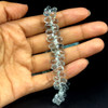 Aquamarine Natural Drop 5x3-9x6mm Briolette Cut VS Clarity Aqua Sky Blue Color Side Drill Gemstone