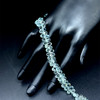Aquamarine Natural Drop 7x5mm Briolette Cut SI Clarity Aqua Sky Blue Color Drill Gemstone