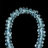 Aquamarine Natural Drop 6x4mm Briolette Cut SI Clarity Aqua Sky Blue Color Drilled Gemstone