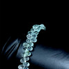 Aquamarine Natural Drop 6x4mm Briolette Cut VVS Clarity Aqua Sky Blue Color Drill Gemstone