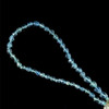 Aquamarine Natural Drop 5x3mm Briolette Cut VS Clarity Cascade Blue Color Drilled Drops Gemstone