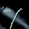 Aquamarine Natural Drop 4x3mm Briolette Cut SI Clarity Baby Blue Color Drill Gemstone