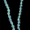 Aquamarine Natural Drop 4x3mm Briolette Cut VS Clarity Baby Blue Color Drill Gemstone