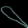 Aquamarine Natural Drop 5x3mm Briolette Cut VS Clarity Aqua Sky Blue Color Drill Gemstone
