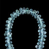 Aquamarine Natural Drop 6x4mm Briolette Cut VS Clarity Aqua Sky Blue Color Drilled Gemstone