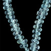 Aquamarine Natural Drop 6x4mm Briolette Cut VS Clarity Aqua Sky Blue Color Drilled Gemstone