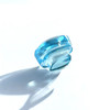 Topaz Natural Pomellato Cut 10mm Cushion Swiss Blue VVS Clarity Excellent Quality Fancy Cutting Loose Gemstone