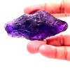 Natural Amethyst Rough 244 Carat Royal Purple AAAAA Quality Uncut Raw Gemstone Rocks