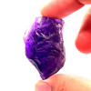 Natural Amethyst Rough 91.5 Carats Royal Purple AAAAA Quality Raw Uncut Gemstone Rocks