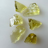 Lemon Quartz 13.78 Carats Uncut rough 18x16-28x11mm Sulphur Yellow Color Loose Raw Natural Gemstone