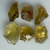 Lemon Quartz 43.47 Carats Uncut rough 33x18-24x24mm Sulphur Yellow Color Loose Raw Natural Gemstone