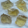 Lemon Quartz Uncut Rough Pale Yellow Color 51 Carats 28x26 to 38x25mm Loose Raw Natural Gemstone