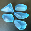 Natural Topaz Rough 87.01 Carats 5 Pcs Uncut 5A Quality Swiss Blue Color Gemstone Rocks