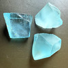 Natural Topaz Rough 73.53 Carats 3 Pcs Uncut 5A Grade Light Swiss Blue Color Gemstone Rocks