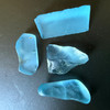 Natural Topaz Rough 69.73 Carats 4 Pcs Uncut 5A Quality Royal Swiss Blue Color Gemstone Rocks