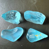 Natural Topaz Rough 83.1 Carats 4 Pcs Uncut 5A Quality Royal Swiss Blue Color Gemstone Rocks
