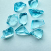 Natural Topaz Rough 50.34 Carats 9 Pcs Uncut 5A Grade Light Swiss Blue Color Gemstone Rocks