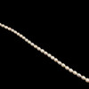 Freshwater Pearl 7x5mm Button/Drop Smooth Cut 57 PCS Ivory Color 15 inch Strand June Birthstone