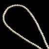 Freshwater Pearl 4.50mm Off Round Smooth Cut Ivory Color 15.8 inch Strand June Birthstone