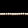 Freshwater Pearl 7.50mm Button Smooth Cut White Color 15.8 inch Strand June Birthstone