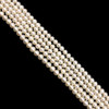Freshwater Pearl 5.50mm Off Round Smooth Cut Bridal White Color 16 inch Strand June Birthstone