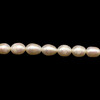 Freshwater Pearl Strand 9x7mm Drop & Button Smooth Cut Ivory Color 15 inch Pearl Birthstone