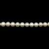 Freshwater Pearl Strand 7mm Round Smooth Cut Bridal White Color 15.5 inch Pearl Birthstone