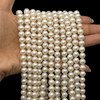 Freshwater Pearl Strand 7mm Round Smooth Cut Bridal White Color 15.5 inch Pearl Birthstone